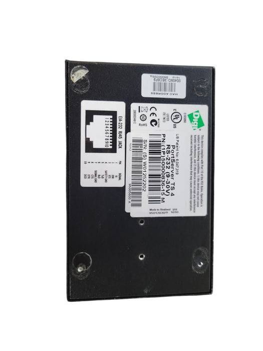 Digi PortServer TS 4 RS-232 9-30V 50000836-15 !