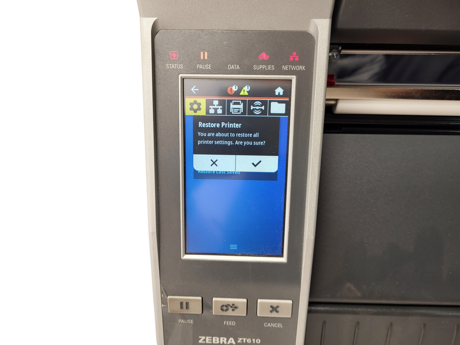 Zebra ZT610 ZT61042-T010200Z Industrial Thermal Transfer Printer $