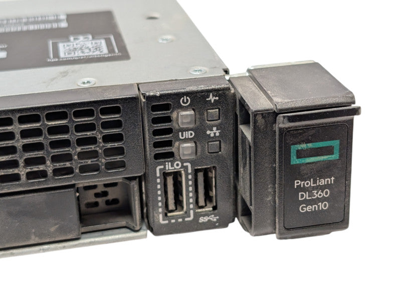HPE ProLiant DL360 Gen10 1U Intel Silver 4208 96GB RAM 4x 1.9TB SAS SSD -