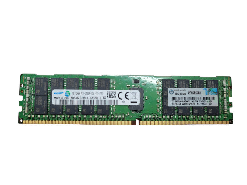 16GB SAMSUNG 2Rx4 PC4-2133P Server Memory Q%