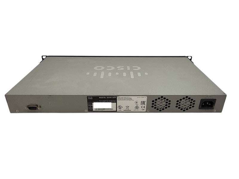 Cisco SG300-28PP-K9 V03, 28-Port Gigabit PoE+ Managed Switch, 2x SFP Q$