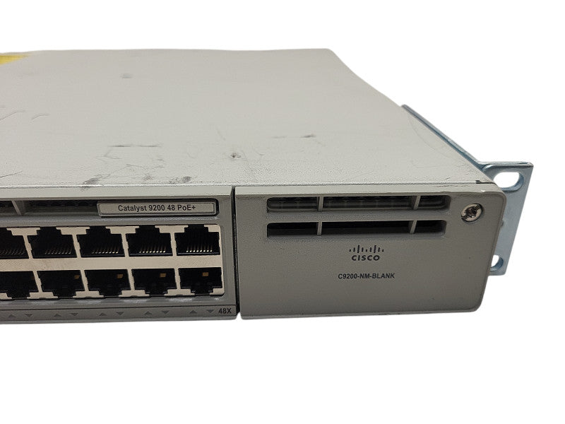 Cisco Catalyst 9200 48 PoE+ C9200-48P-E V01 Managed Layer 3 Switch $