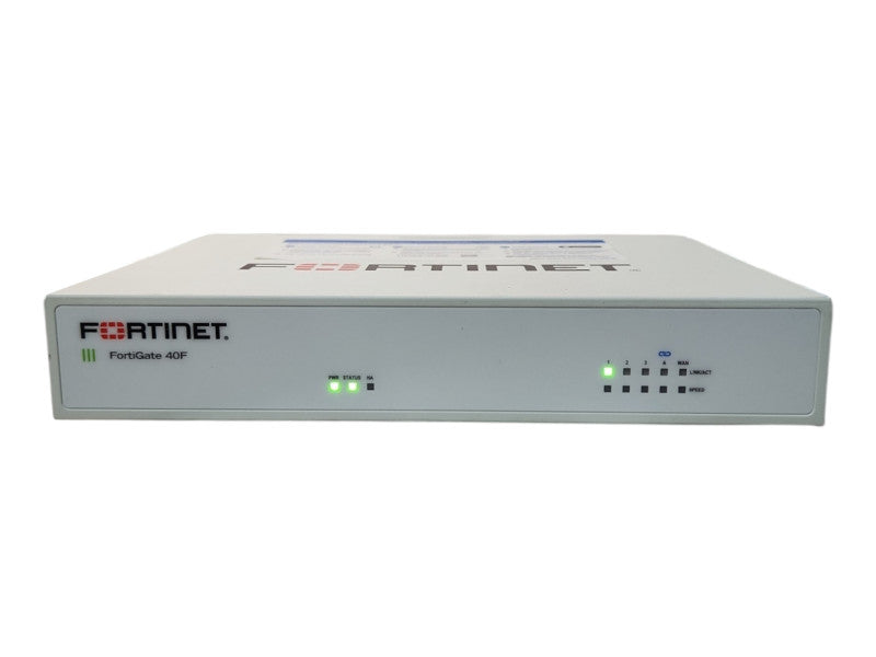 Fortinet Fortigate 40F FG-40F Firewall Security Appliance, Factory Reset
