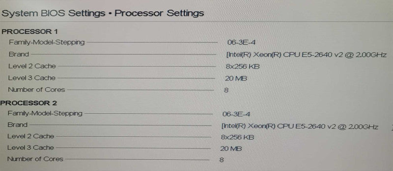 Dell PowerEdge R620 2x Xeon E5-2640 v2 128GB DDR3 PERC H710 Mini 2x 750W