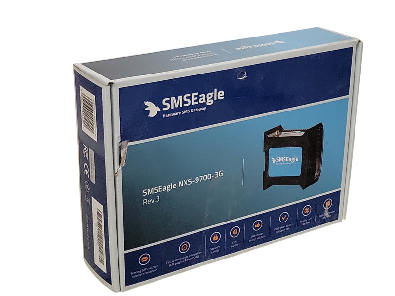 New SMSEagle NXS-9700-3G Rev.3 hardware SMS Gateway _