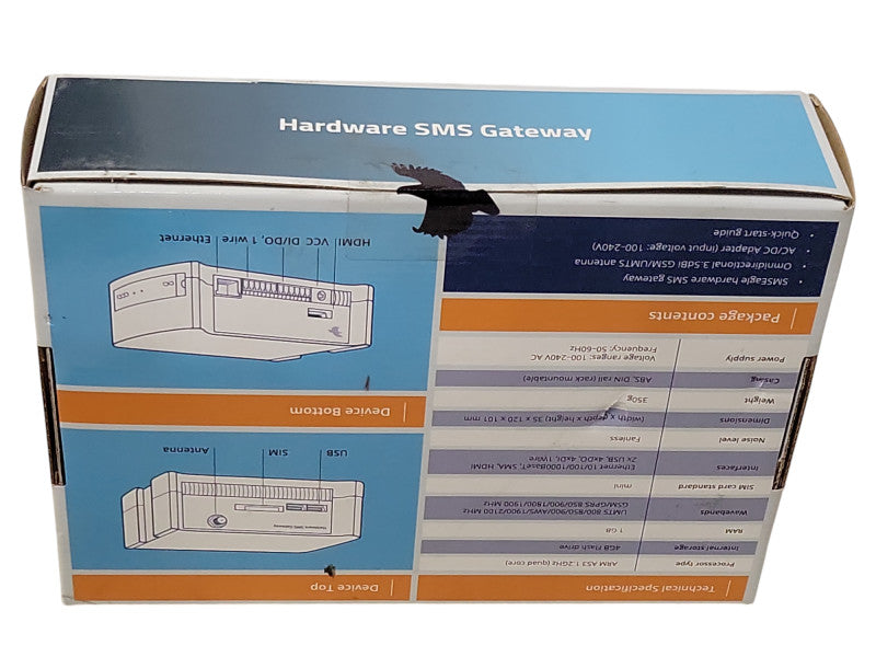 New SMSEagle NXS-9700-3G Rev.3 hardware SMS Gateway _