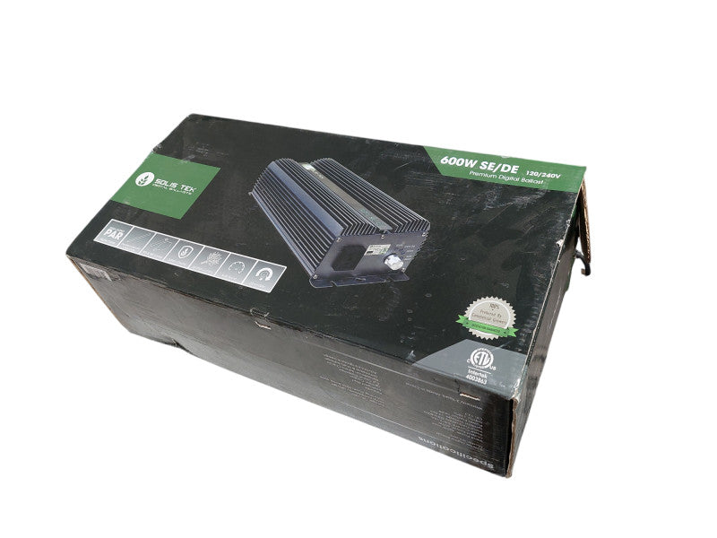 Solis Tek Ultra High Frequency Digital Ballast V2.0 STK-600 =