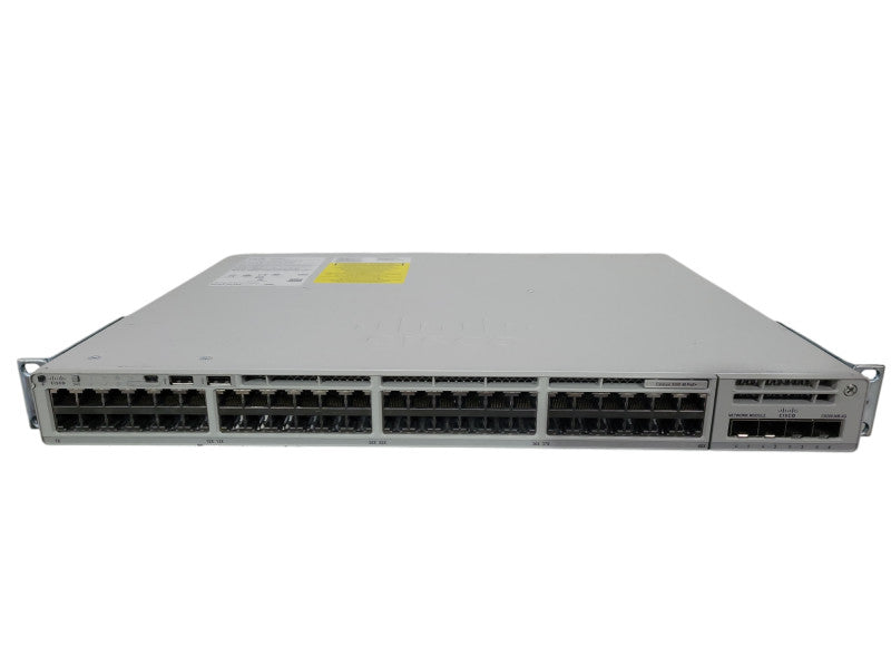 Cisco Catalyst 9200 48 PoE+ C9200-48P-E V01 Managed Layer 3 Switch !