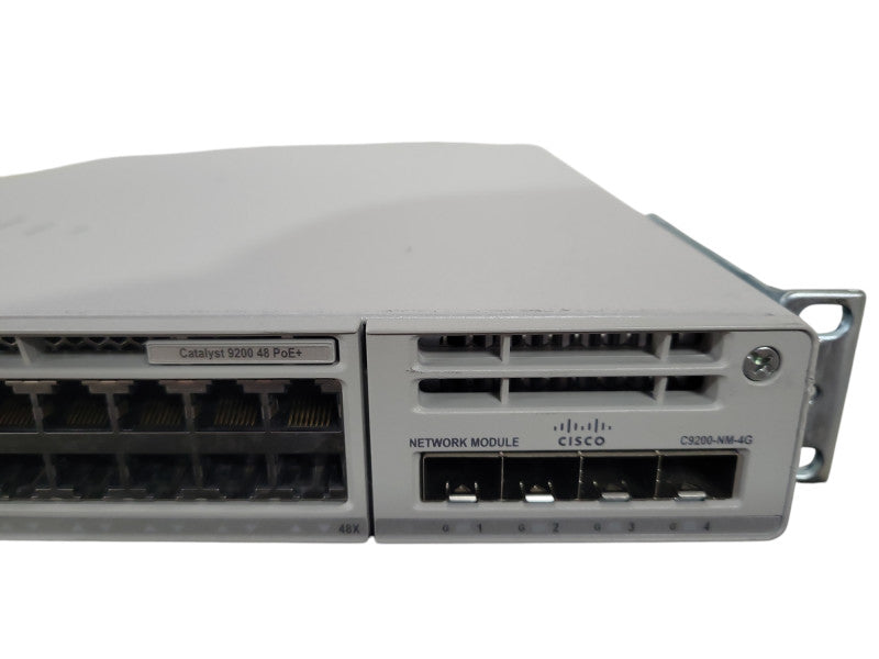 Cisco Catalyst 9200 48 PoE+ C9200-48P-E V01 Managed Layer 3 Switch !