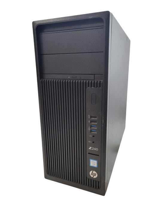 HP Z240 - Xeon E3-1245 v5 @ 3.50GHZ 64GB DDR4 QUADRO P600 400W PSU %