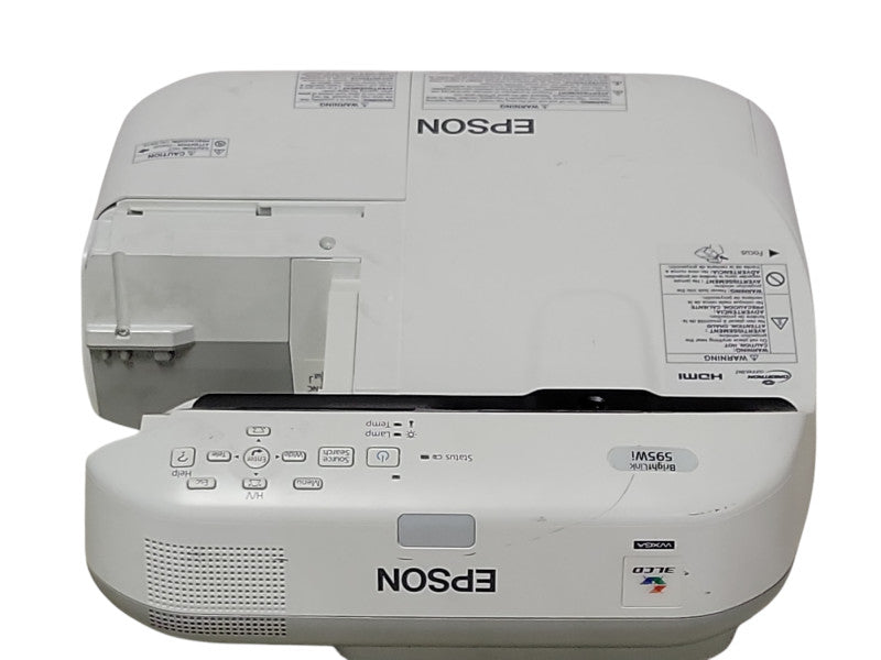 Epson Brightlink 595Wi Ultra-Short-Throw Projector 377 Hours, No Remote _