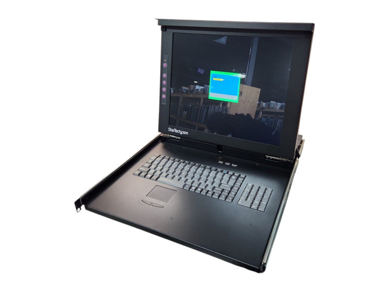 StarTech DuraView 1U 17" LCD Monitor Rackmount KVM Console KSR-117XX