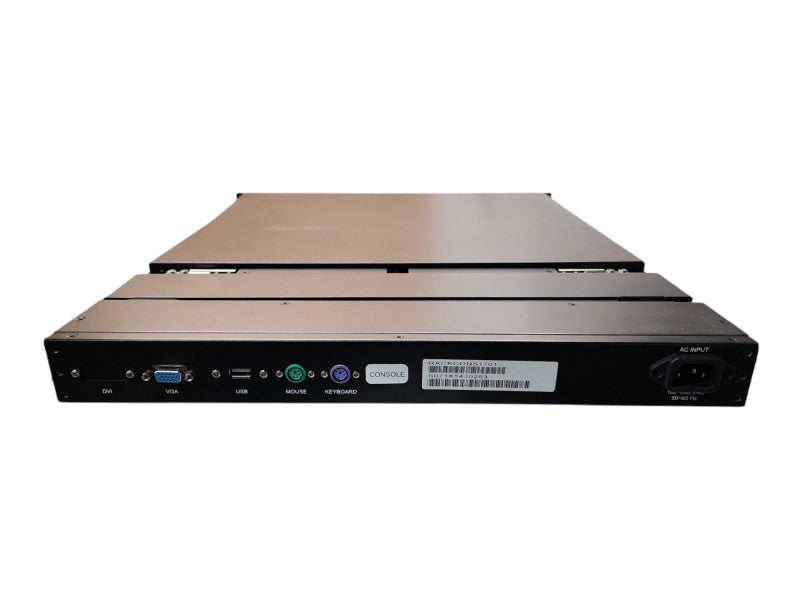 StarTech DuraView 1U 17" LCD Monitor Rackmount KVM Console KSR-117XX
