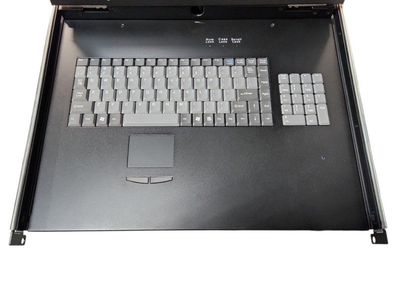 StarTech DuraView 1U 17" LCD Monitor Rackmount KVM Console KSR-117XX