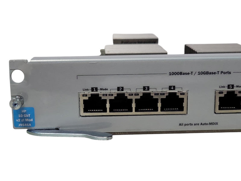 HP ProCurve E55412 8 Port 10GBASE-T V2 ZL Switch Module J9546A Q_