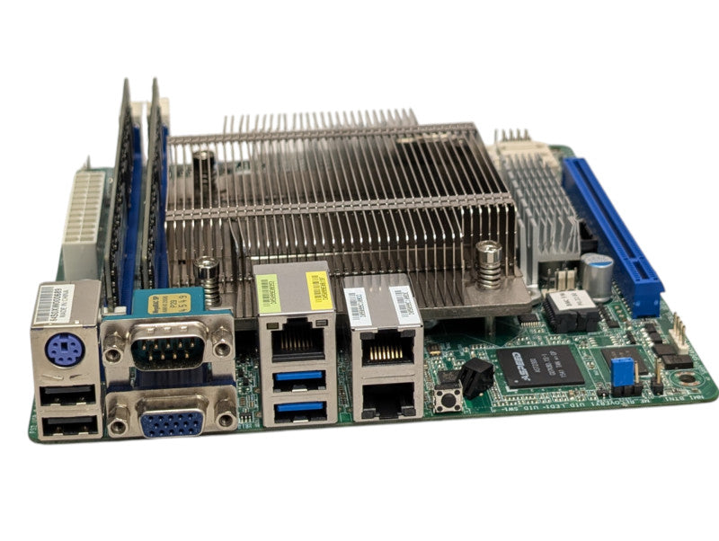 ASRock E3C226D2I Server board Intel Xeon E3-1220 v3 16GB RAM READ  -