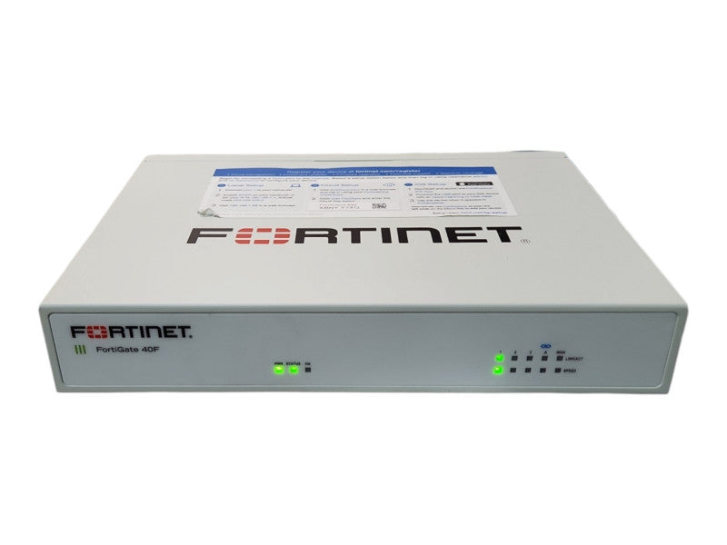 Fortinet Fortigate 40F FG-40F Firewall Security Appliance, Factory Reset