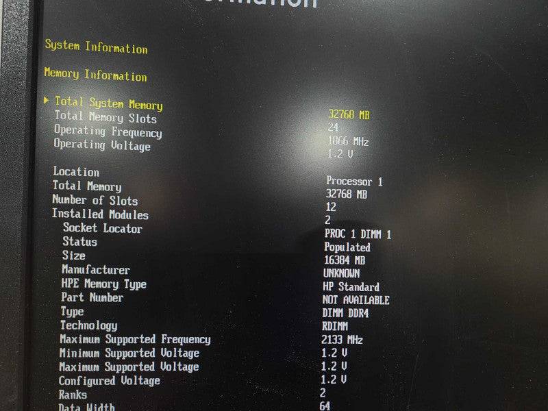 HPE ProLiant DL360 Gen9 1x Xeon E5-2620 v3 - 32GB DDR4 - P440ar 2x 500W PSU