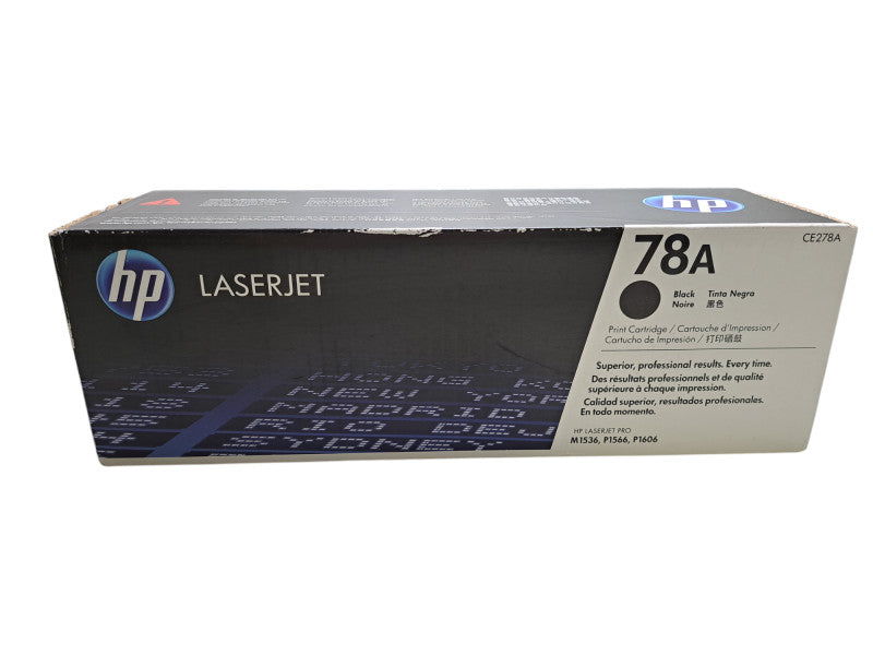 (New) HP LaserJet CE278A 78A Black Original Toner Cartridge
