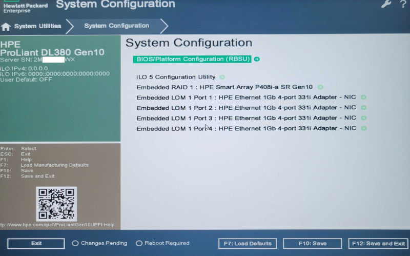 HP DL380 G10 1x Xeon Bronze 3106 96GB DDR4 P408i-a SR G10 4x 1.8TB SAS HDDs _