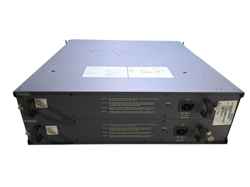 Avaya G450 Chassis w/ MB450, S8300, 2x MM710B, MM711 | 2x PSU *READ*