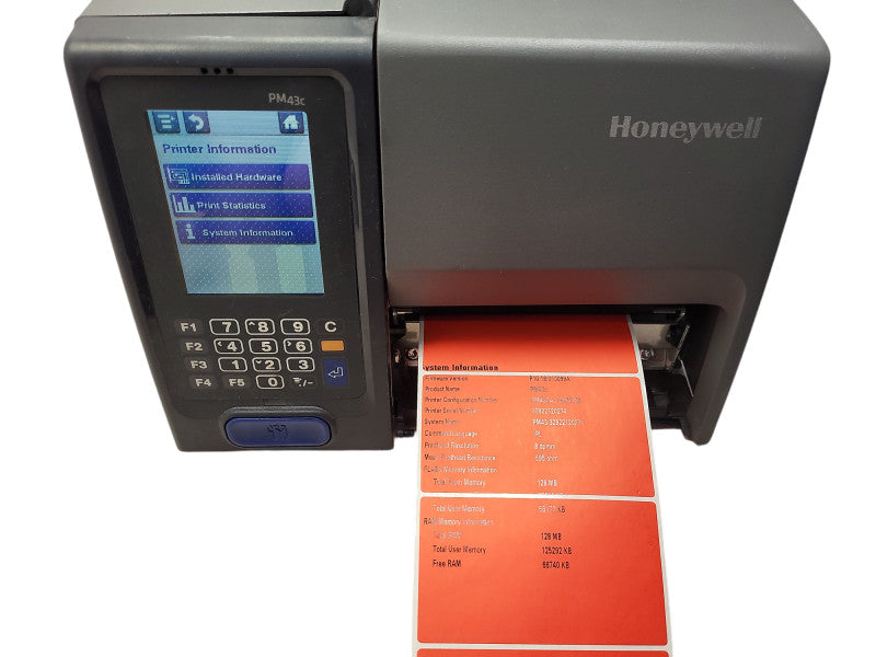 Honeywell Intermec PM43C Thermal Label Industrial Printer PM43CA115000020 $