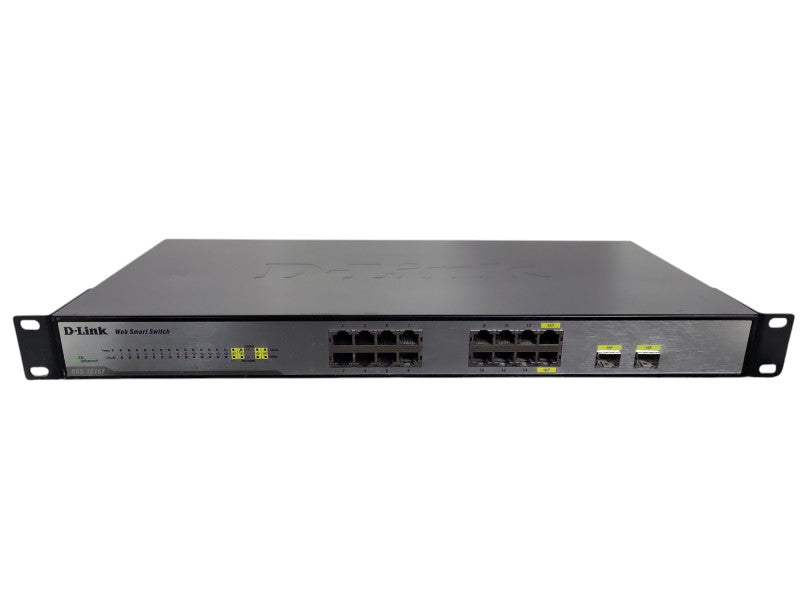 D-Link DGS-1216T 16 Port 24 Layer Gigabit Ethernet Network Server Switch Hu !