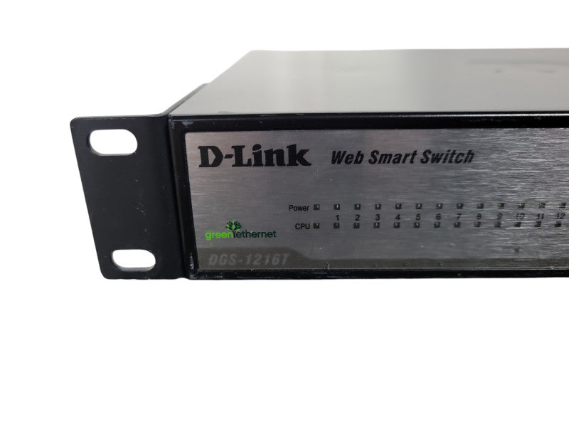 D-Link DGS-1216T 16 Port 24 Layer Gigabit Ethernet Network Server Switch Hu !