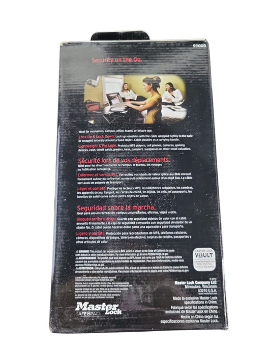 Master Lock Portable Small Lock Box !