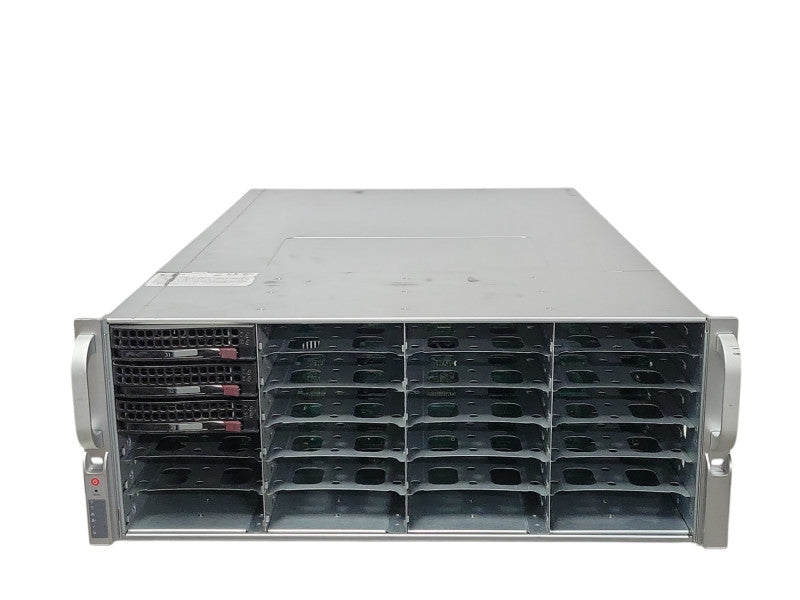 Supermicro 847-12 4U X11SPH-nCTF, 1x Xeon Silver 4114 64GB DDR4, 40TB HDDs _