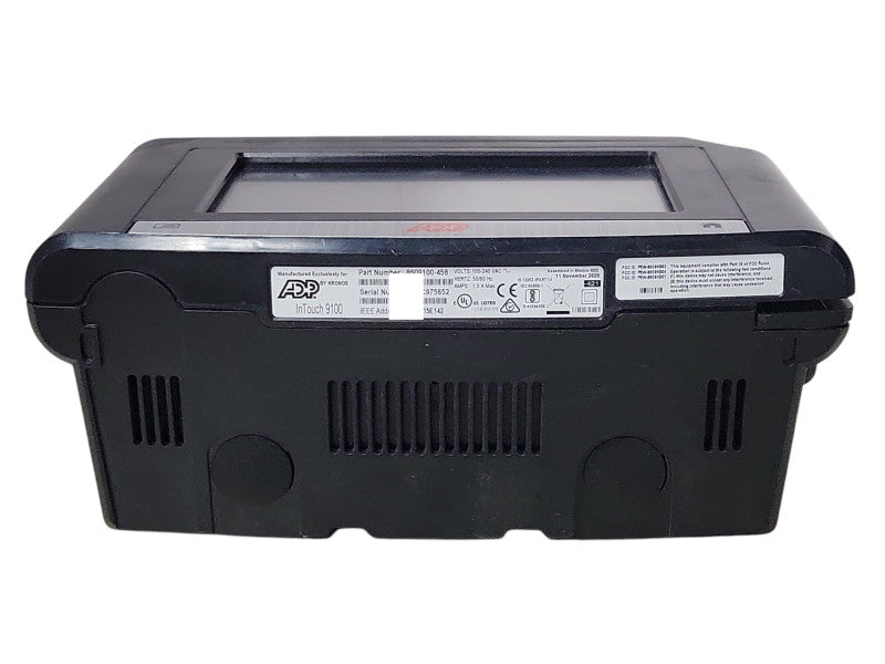 ADP Kronos 9100 8609100-458 InTouch Time Clock, READ _