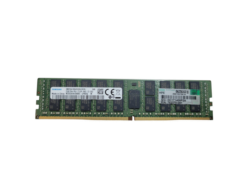 32GB SAMSUNG 2Rx4 2133P Server Memory Q%