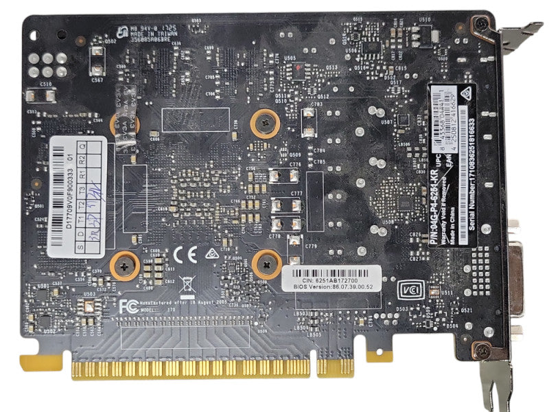 EVGA GeForce GTX 1050Ti 4GB GDDR5 Graphics card _