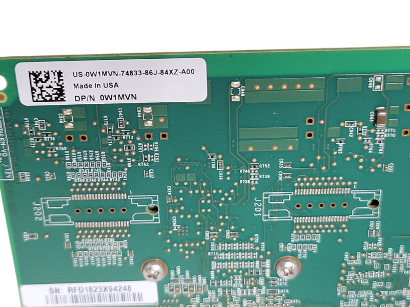 DELL QLogic 16Gb 4-Port FC HBA Card QLE2694-T-DEL 0W1MVN, FH Bracket _