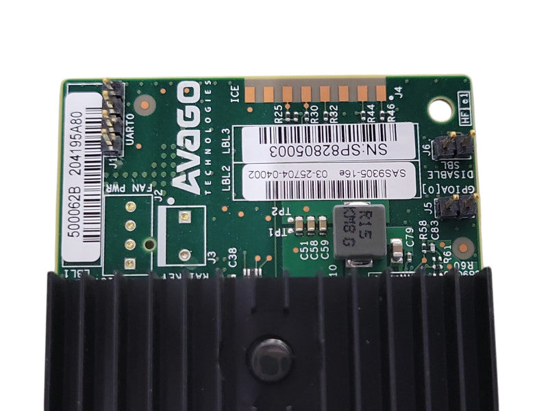 Dell Avago SAS 9305-16e 12Gb/s HBA Controller - 00VYM4 Low profile bracket _