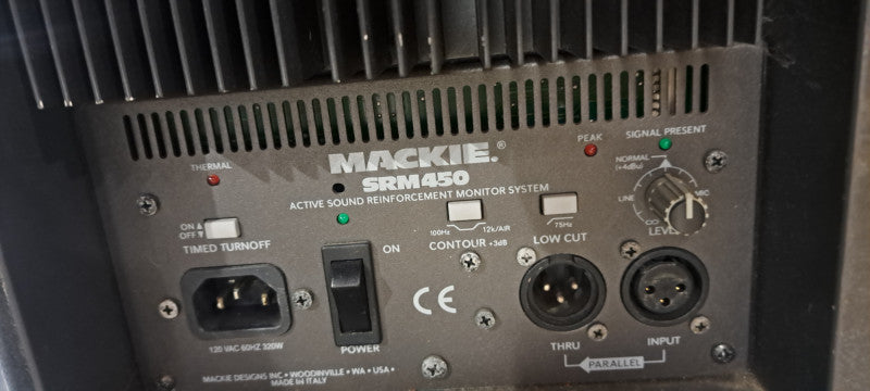 Pair of Mackie SRM450 Active Sound Reinforcement System