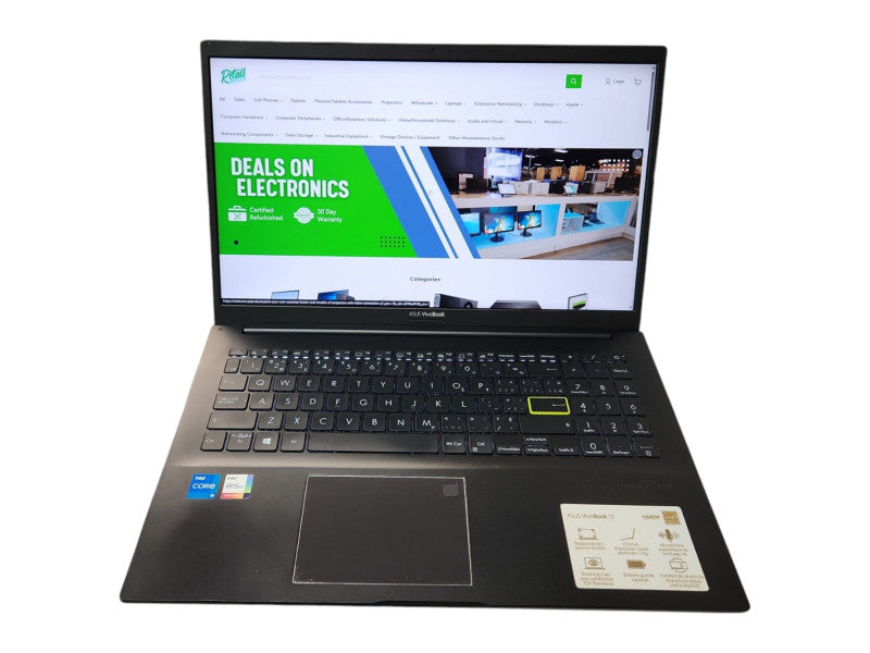 ASUS VivoBook K513E, i5-1135G7 2.4GHz, 16GB DDR4, 512GB NVMe, READ  Lap200