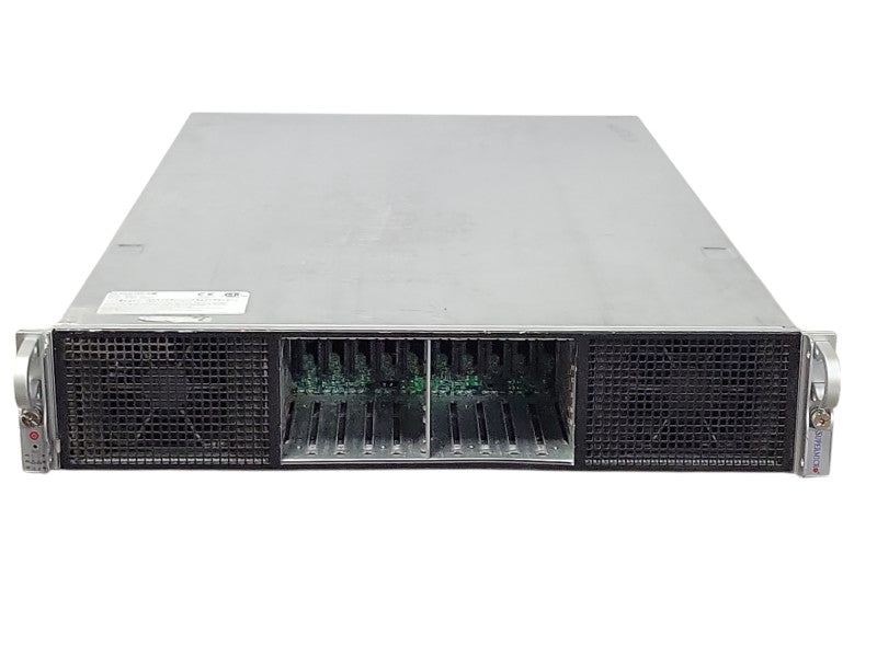 Supermicro X10DRG (218-20) 2x Xeon E5-2630v4 192GB 10x 2.5" No PSU READ   _