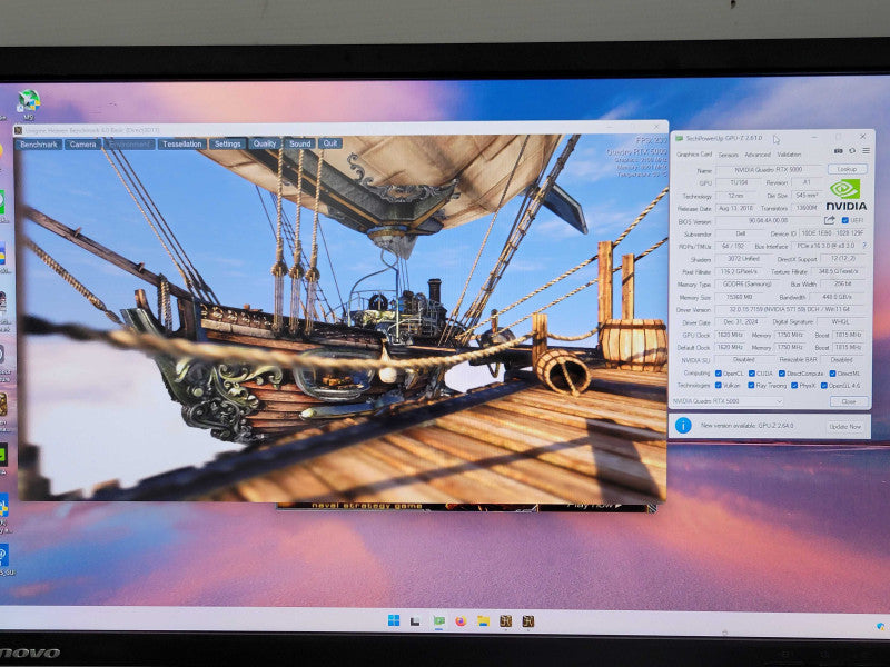 Dell NVIDIA Quadro RTX 5000 16GB GDDR6 PCIe Graphics Card 0RTD7H, READ _