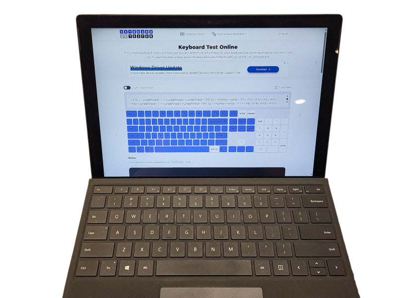 Microsoft Surface Pro 7 i5-1035G4 @1.10GHz 8GB DDR4 256GB SSD $ Lap200