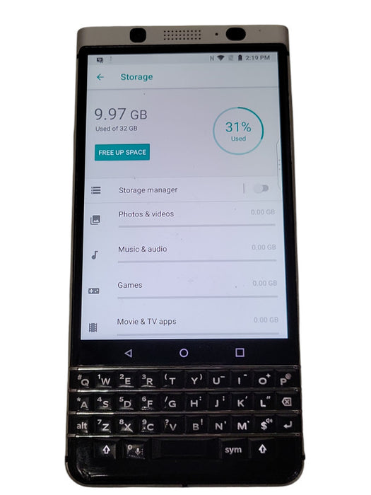 Blackberry Keyone - 32GB - [BBB100-1] Missing SIM Tray _