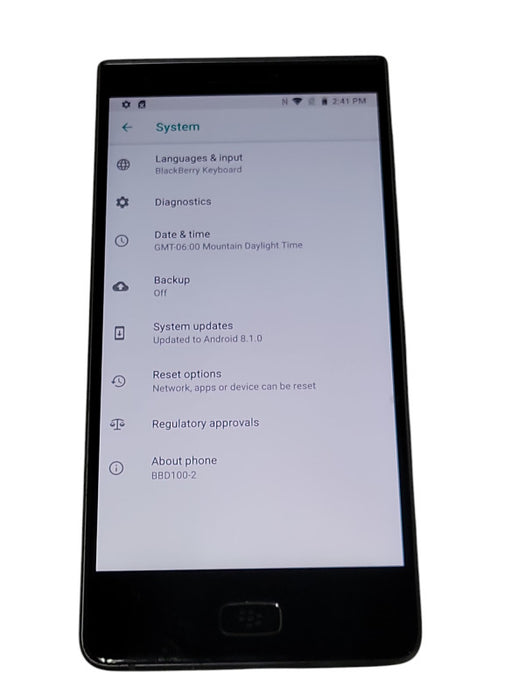 Blackberry Motion - 32GB - Black [BBD100-2] _