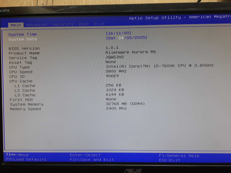 Custom Tower PC IPKBL-SC i5-7600K 3.8 GHz 32 GB NO HDD