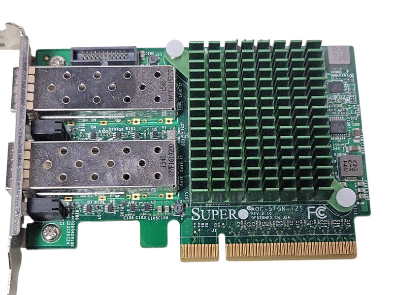 Supermicro Intel X520-DA2 Dual Port AOC-STGN-I2S Network Adapter, LP Bracke _