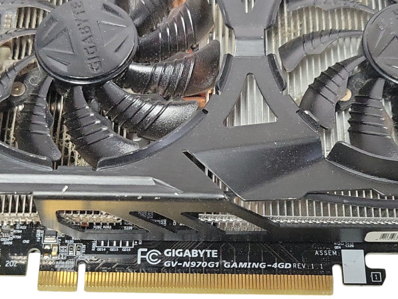 GIGABYTE NVIDIA GeForce GTX 970 4GB GDDR5 Graphics Card GV-N970G1 GAMING-4G _