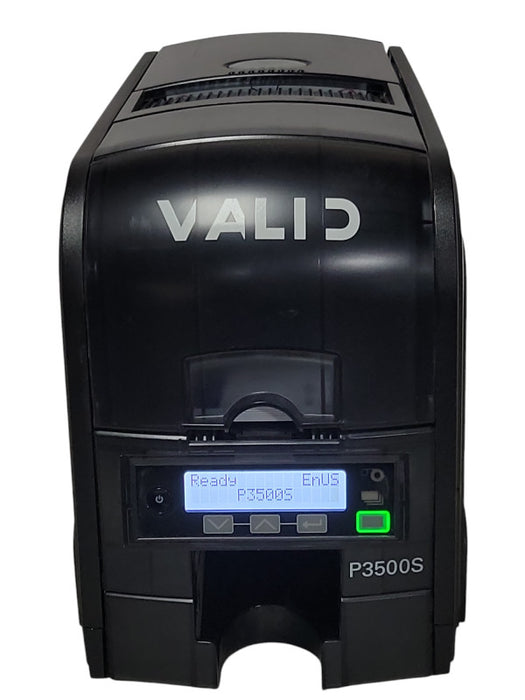 VALID PX10 P3500S Simplex ID Card Printer, Only 22 Card Count _