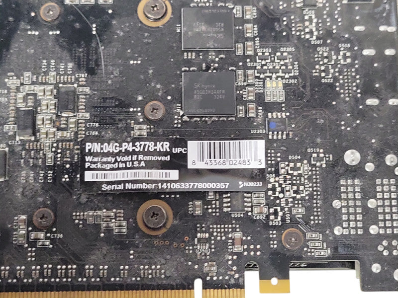 EVGA NVIDIA GEFORCE GTX 770 04G-P4-3773-KR 4GB GDDR5 GRAPHICS CARD _