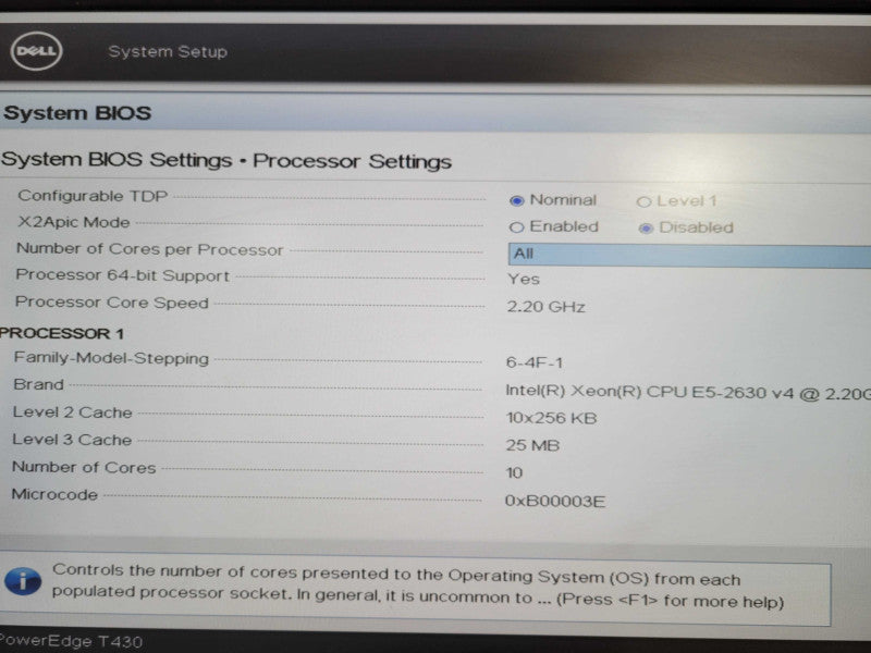 Dell PowerEdge T430 | Xeon E5-2630 v4 @2.20GHz, 32GB DDR4, H730, 2x 750W !