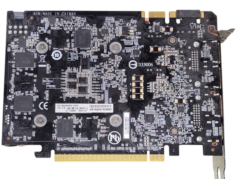 Gigabyte NVIDIA GeForce GTX 970 4GB Graphic Card, GV-N970IXOC-4GD _