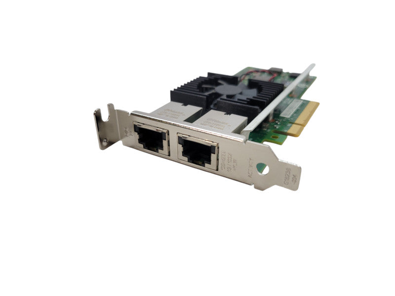 INTEL DELL X540-T2 CONVERGED Dual Port 10Gb Ethernet Network 03DFV8 Low-Pro Q%